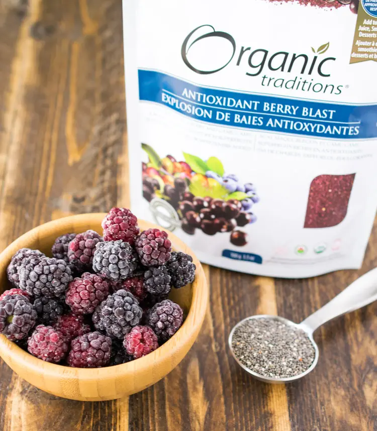 Antioxidant Berry Blast Protein Smoothie