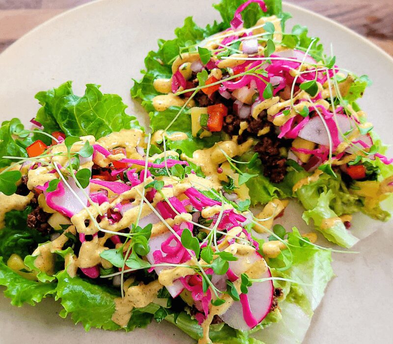 raw vegan tacos
